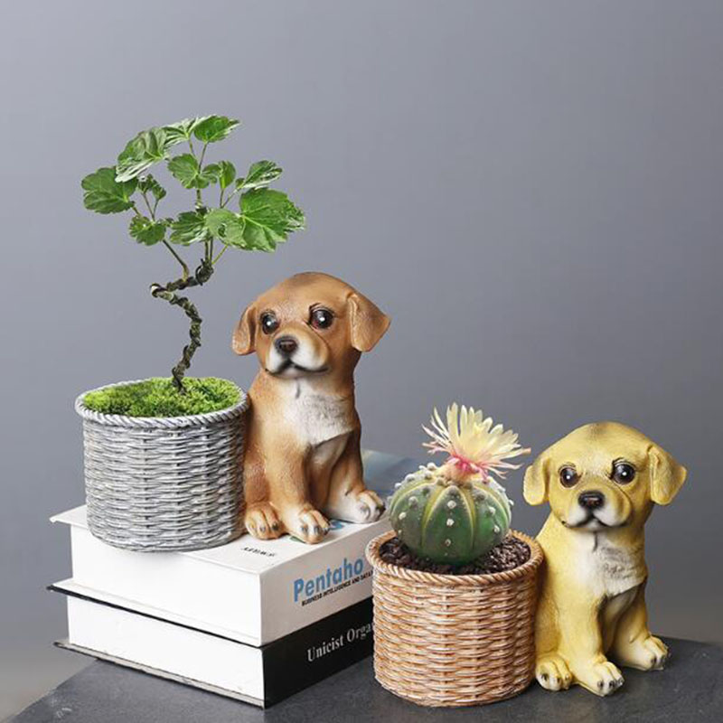 Bonsai Garden Art - Haushalt Wohnzimmer Büro Harz Bonsai Vase