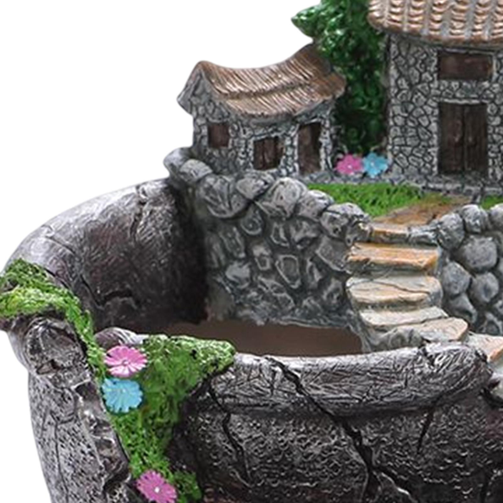 Bonsai Garden Landscape Design - Blumentopf-Feengarten-Design, Mikrolandschaftsornament für den Balkon