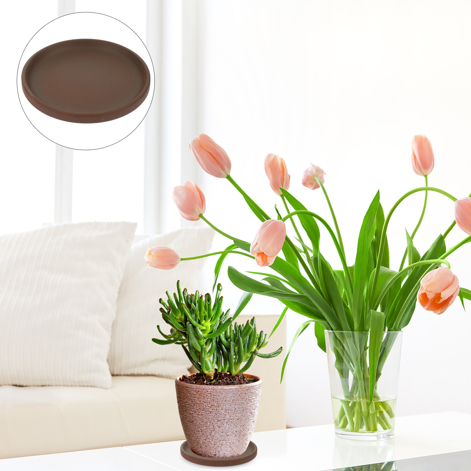 Keramik-Blumentopf-Untersetzer – Drip Tray Saucer Bewertung und Preis