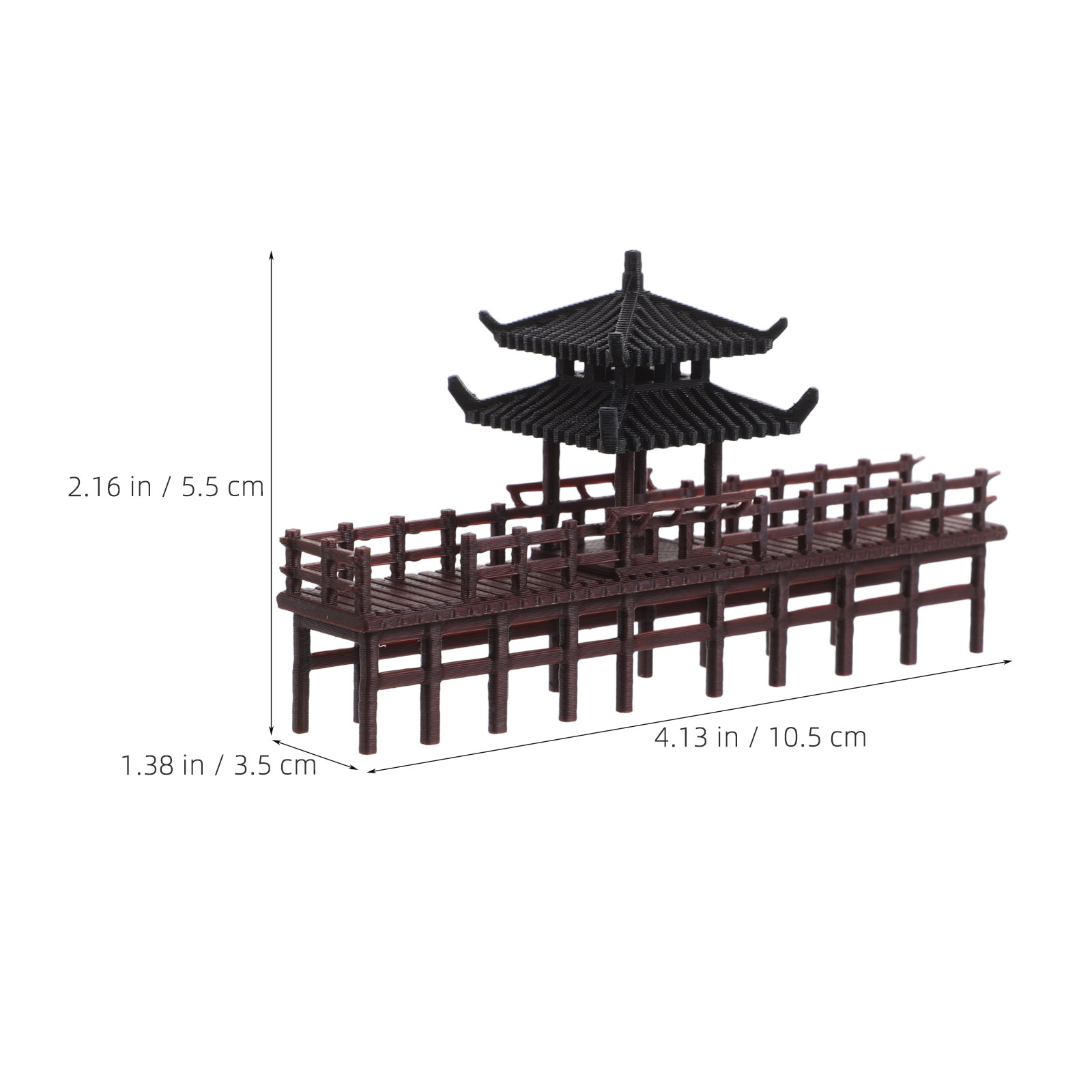 Miniatur-Chinesische Pavillon- – Bonsai Garden Landscape Design Bewertung und Preis