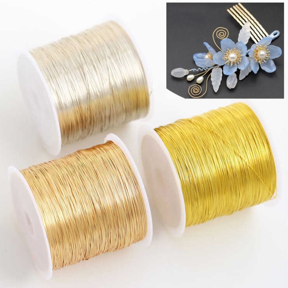 100 m/Rolle, vergoldeter, farb – Copper Wire Roll Bewertung und Preis