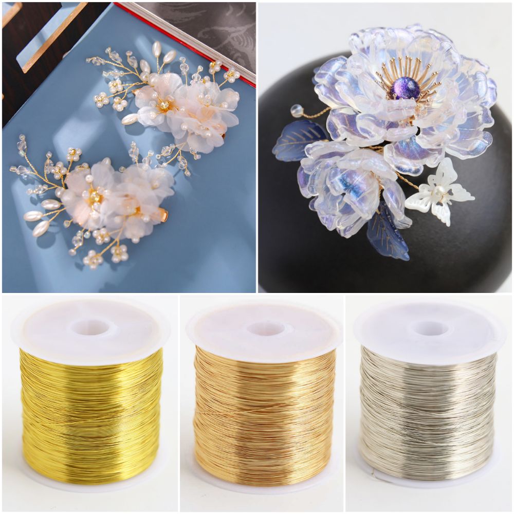 100 m/Rolle, vergoldeter, farb – Copper Wire Roll Bewertung und Preis
