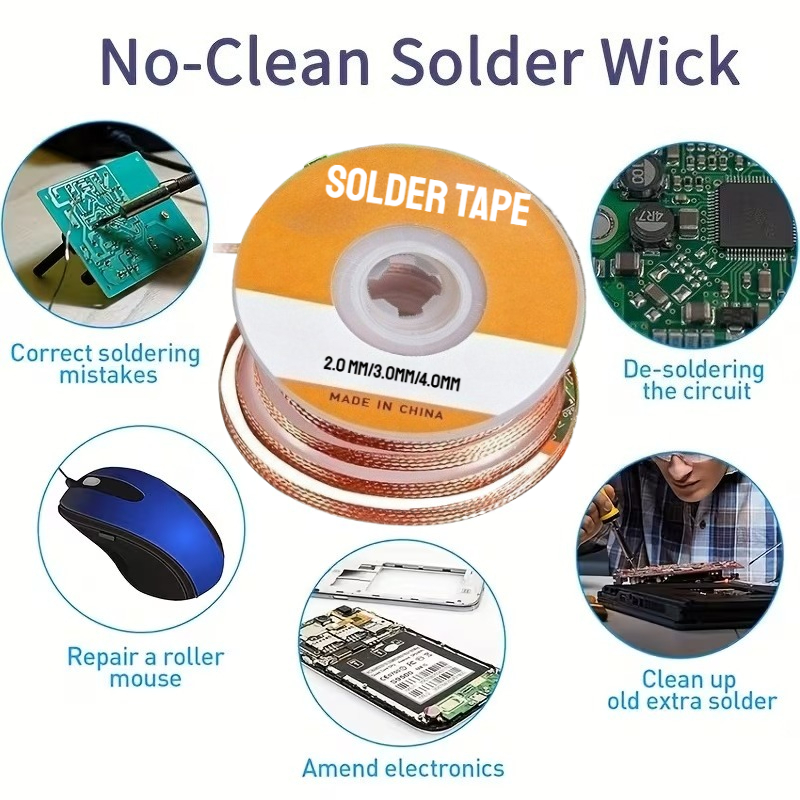 No-Clean Entlötdraht aus Kupfe – Copper Wire Roll Bewertung und Preis
