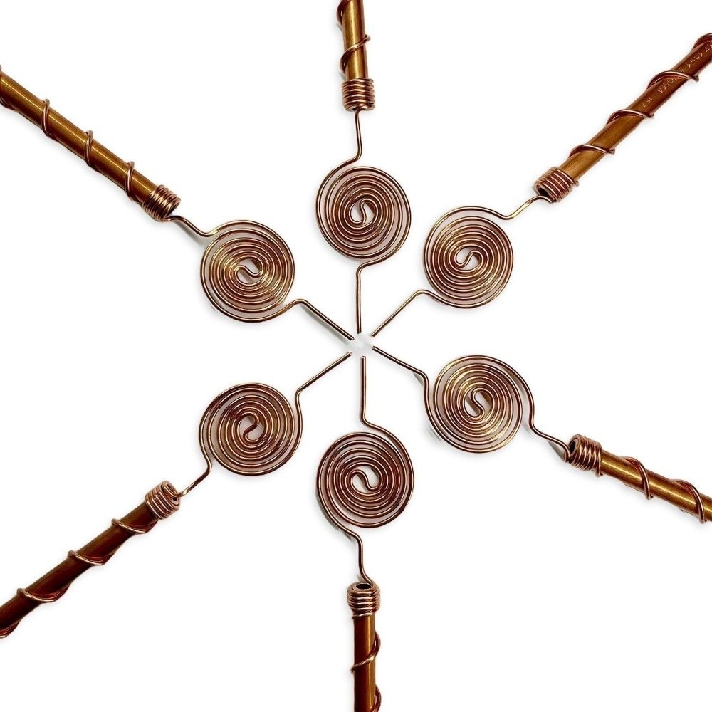 Spiralförmige Elektrokultur-Pf – Copper Wire Roll Bewertung und Preis