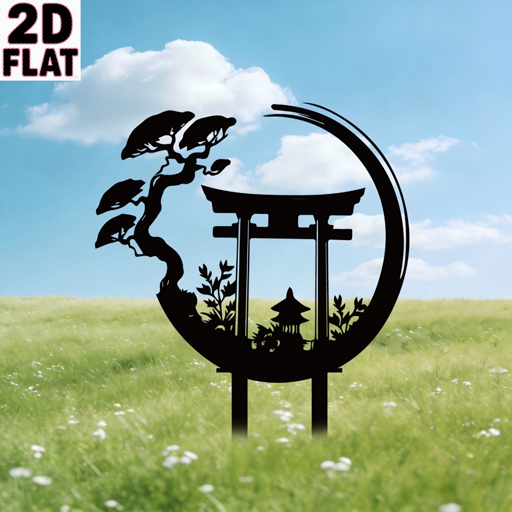 CIFBUY Metall-Wandkunst Torii- – Bonsai Garden Art Bewertung und Preis