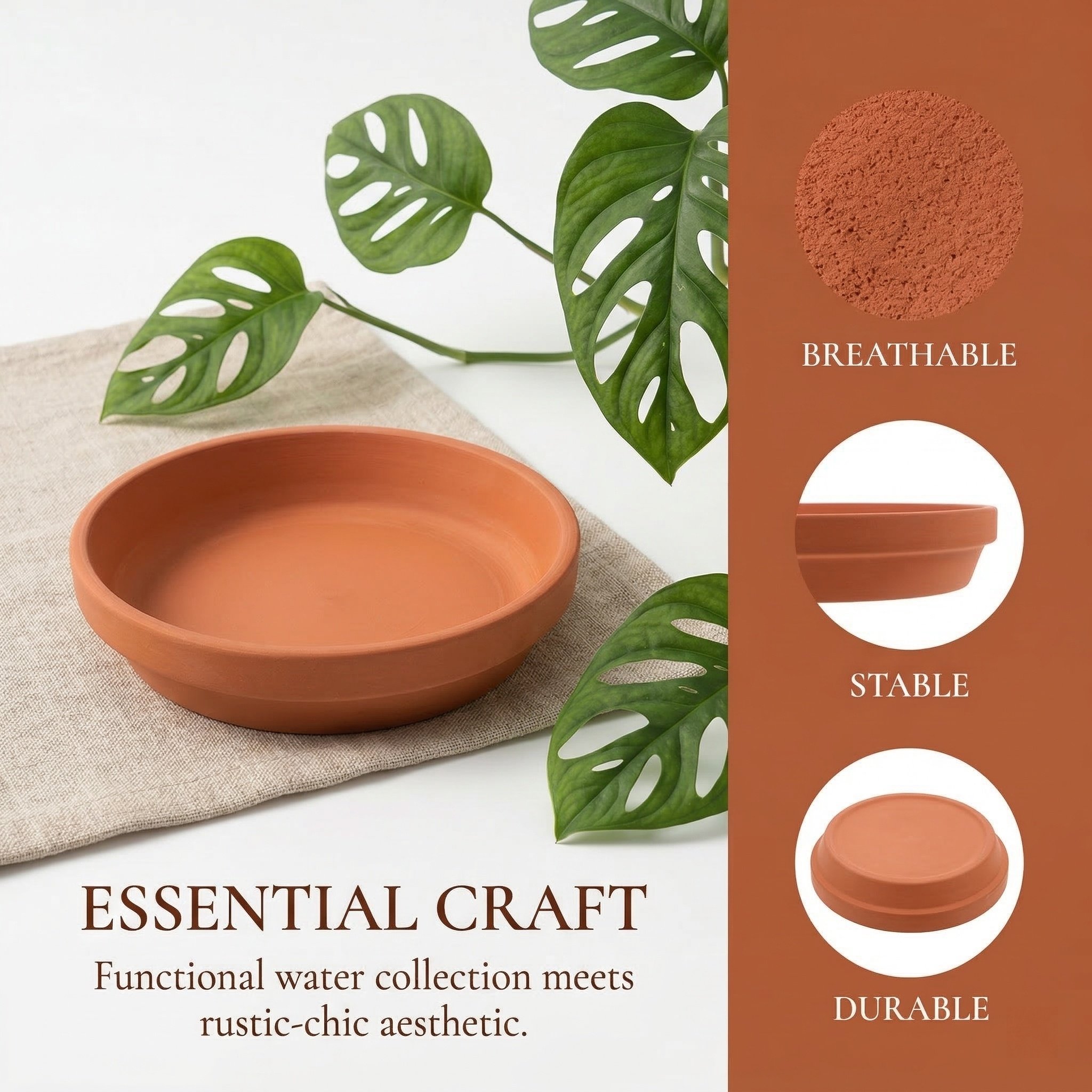 12 Stück Pflanzentopfuntersetz – Drip Tray Saucer Bewertung und Preis