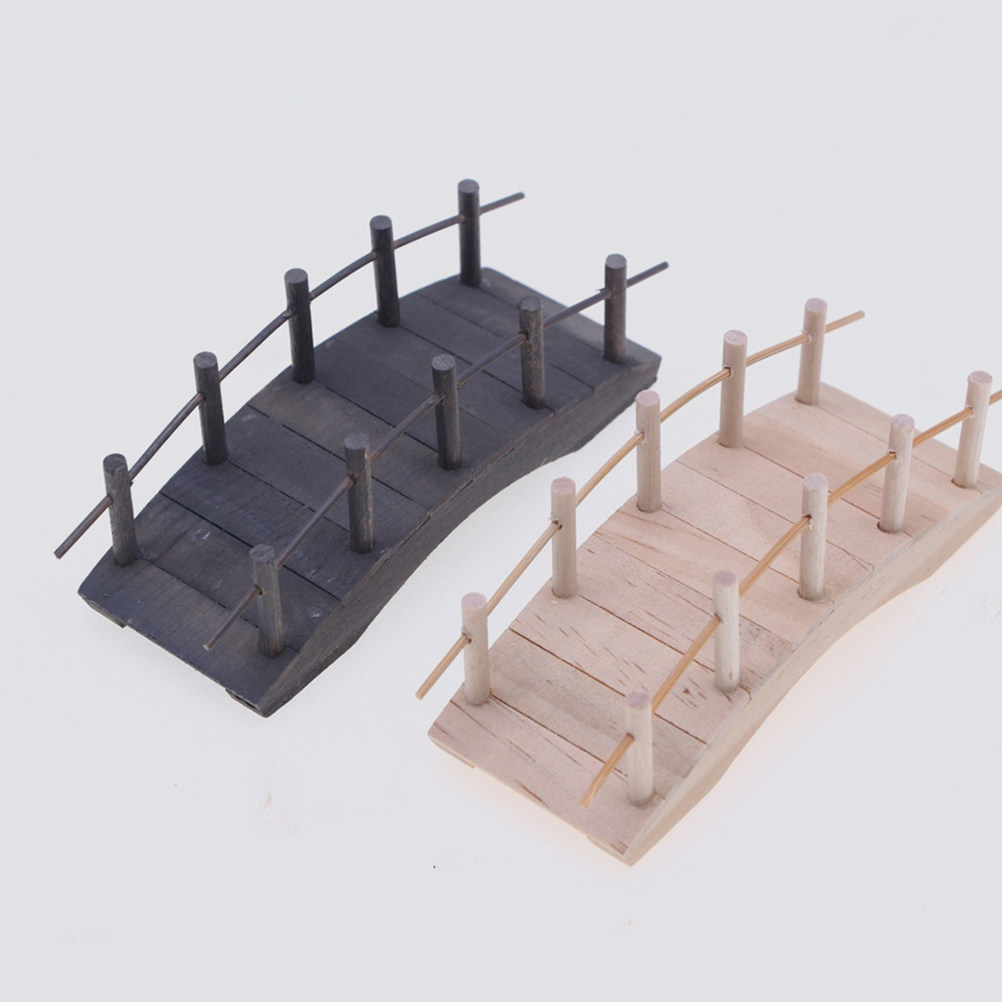 2 Stück Mini-Holzbrücke im Vin – Bonsai Garden Landscape Design Bewertung und Preis