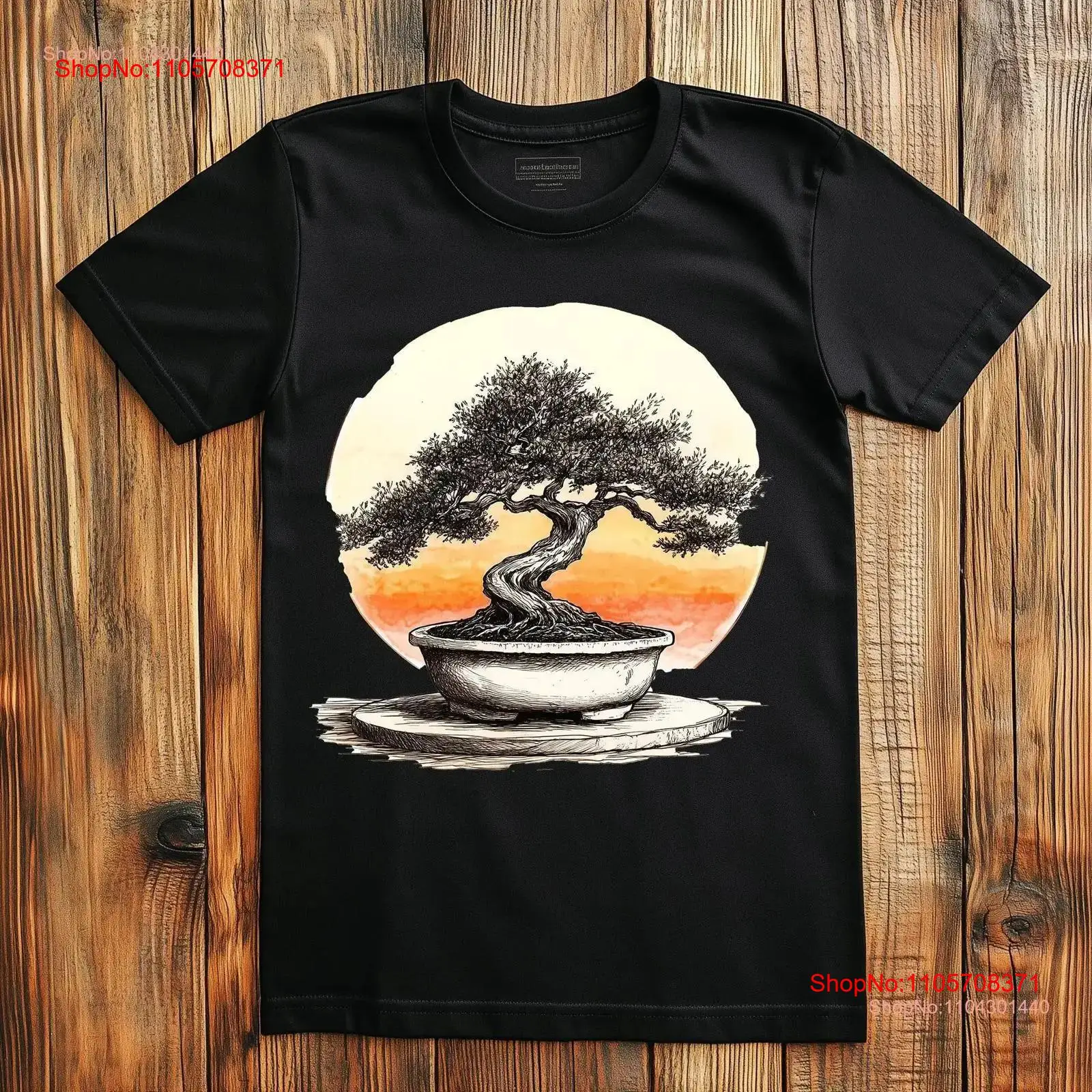 Japanisches Bonsai-Baum T-Shir – Bonsai Garden Art Bewertung und Preis