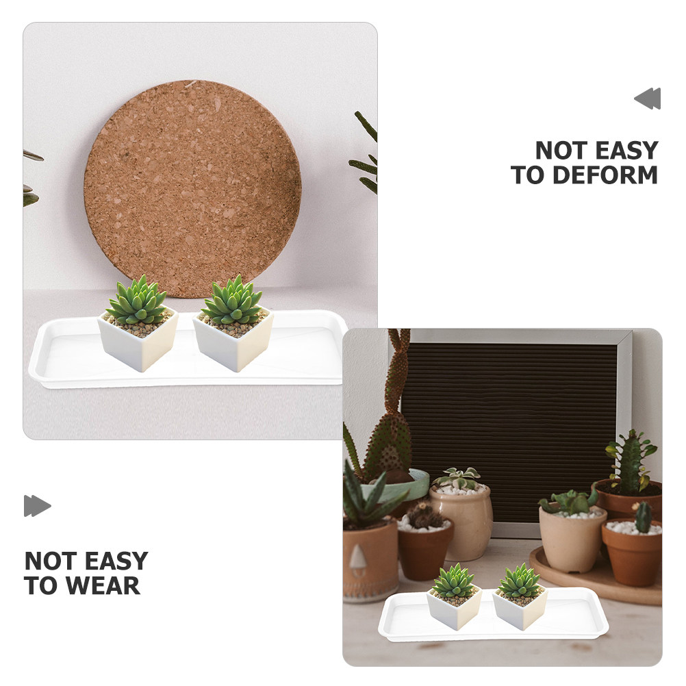 5 Stück rechteckige, flache Pf – Drip Tray Saucer Bewertung und Preis