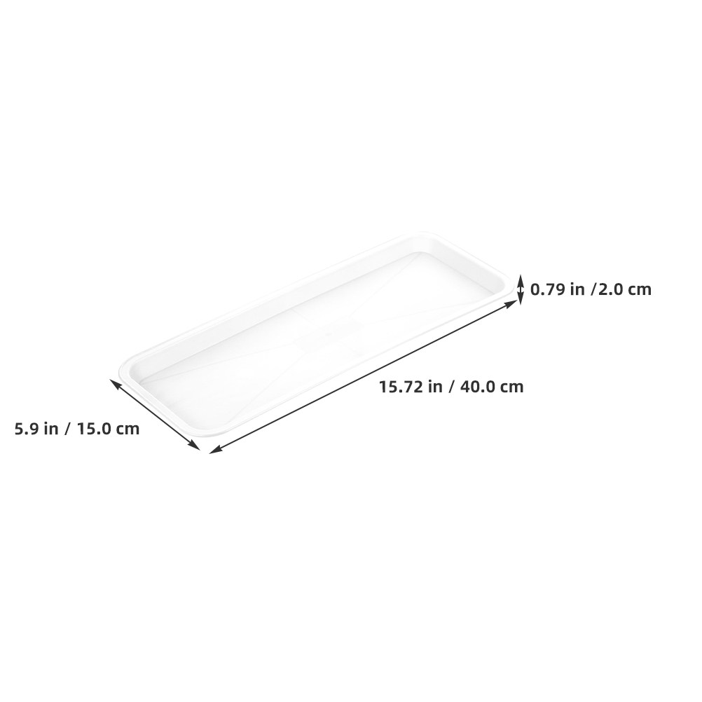 5 Stück rechteckige, flache Pf – Drip Tray Saucer Bewertung und Preis